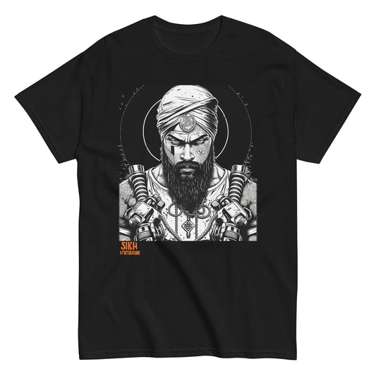 Sikh Cyberpunk Warrior - Men's classic tee