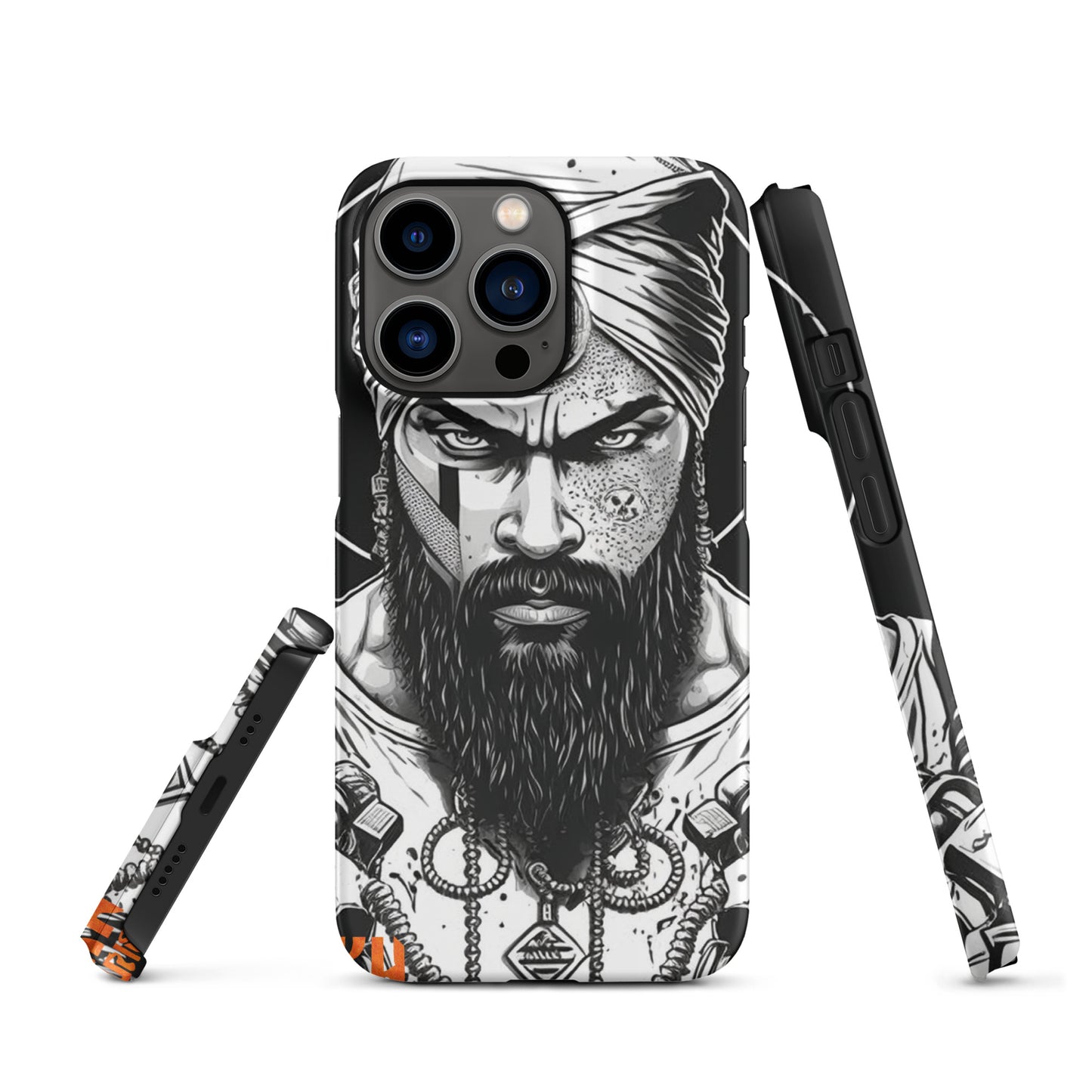 Sikh Cyberpunk Warrior - Snap case for iPhone®