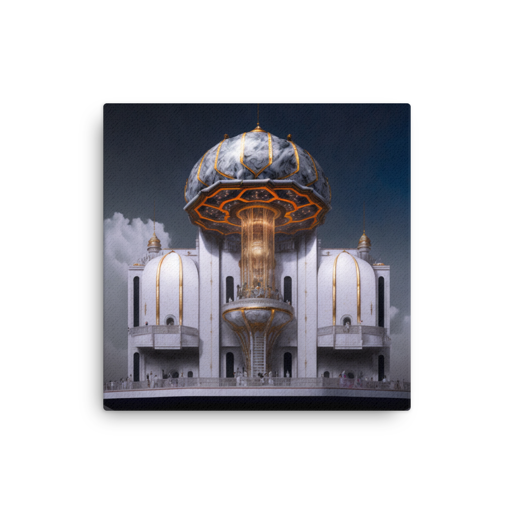 Canvas - Surreal visions of Sikh Architecture